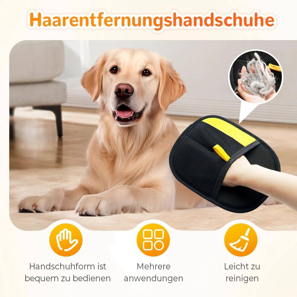 FellWunder™ – Sanfter Pflegehandschuh für Hunde & Katzen